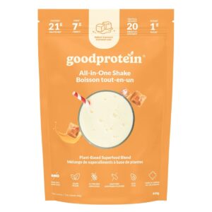 Good Protein All-In-One Shake Plant-Based Superfood Blend Salted Caramel, 440g