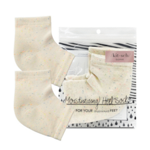 kitsch Moisturizing Heel Socks Rainbow Speckle