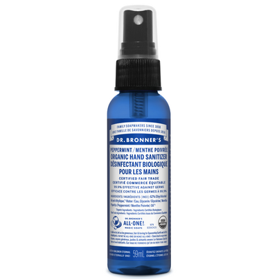 Dr. Bronner's Peppermint Organic Hand Sanitizer