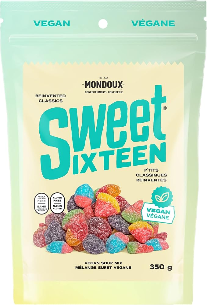 Sweet Sixteen Vegan Sour Gummy Mix