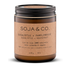 SOJA & CO. Soy Wax Candle Eucalyptus & Grapefruit
