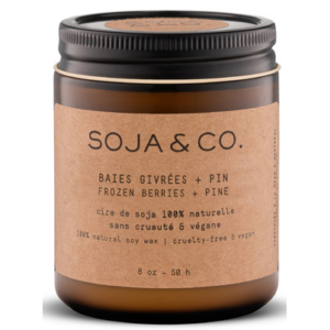 SOJA & CO. Soy Wax Candle Frozen Berries Pine